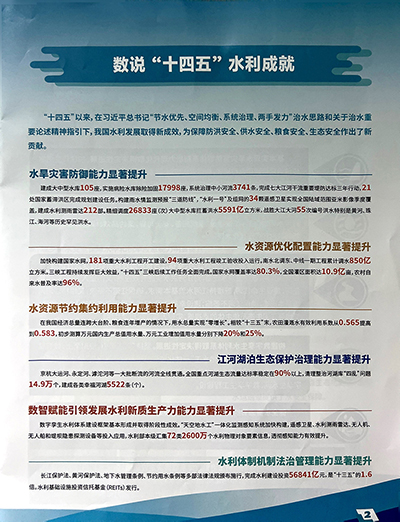 “世界水周”“中国水日”2