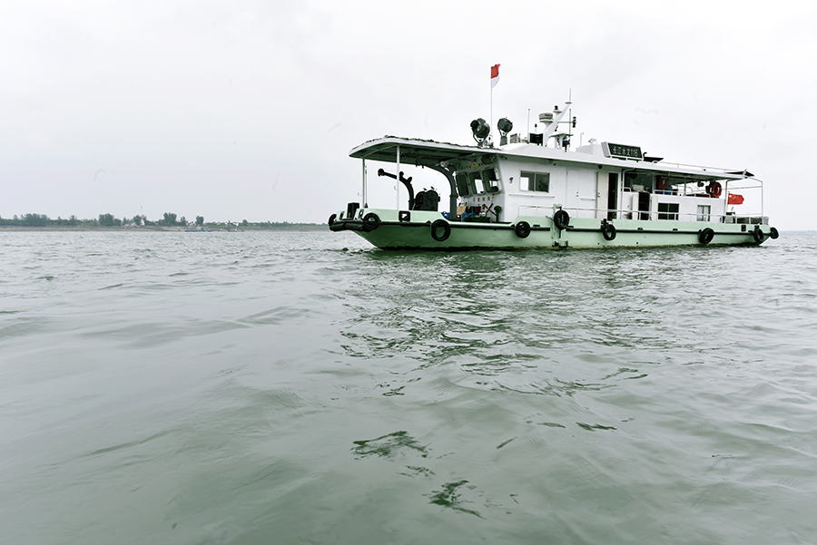 长江宜昌至杨家脑河段水道地形测量有序进行